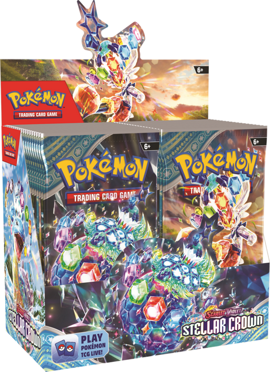 Pokémon - SV07: Stellar Crown - Booster Display Box (36 Packs)